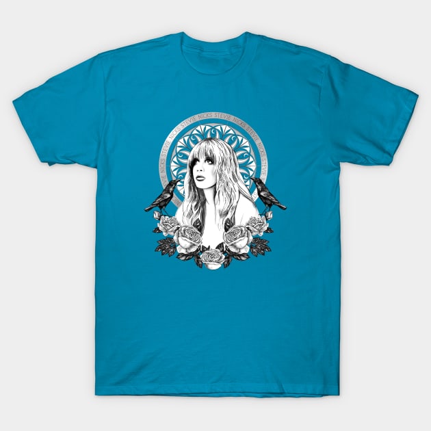 Stevie Nicks Angel Of Dreams Icon T-Shirt by LittleBunnySunshine